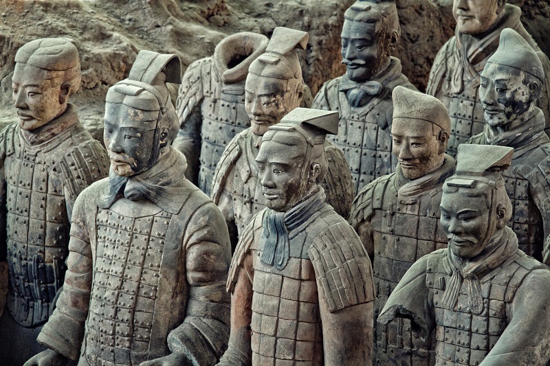 Терракотовая армия императора Китая Цинь Ши Хуан