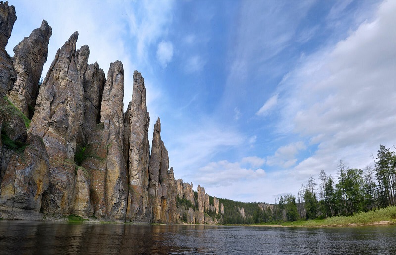 Одно из красивейших мест России - Ленские столбы