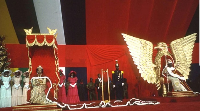 Коронация императора Бокасса I