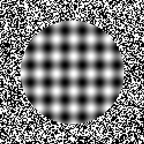 Еще одна иллюзия с круглой дыркой посередине