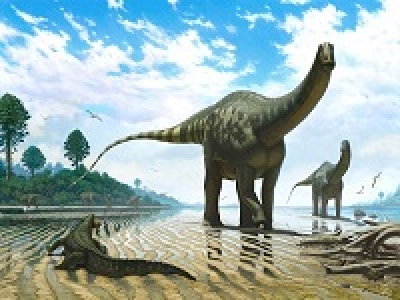 Следы динозавров на Земле
