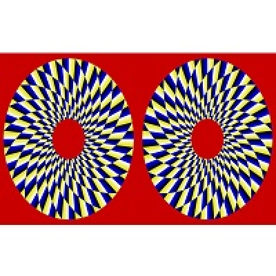 Оптическая иллюзия 25. Два круга